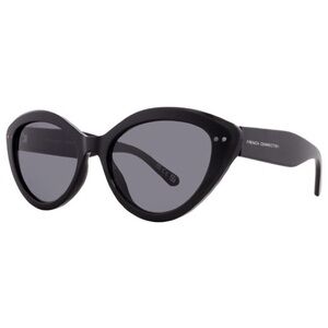 French Connection Dark Cat-Eye Sunglasses